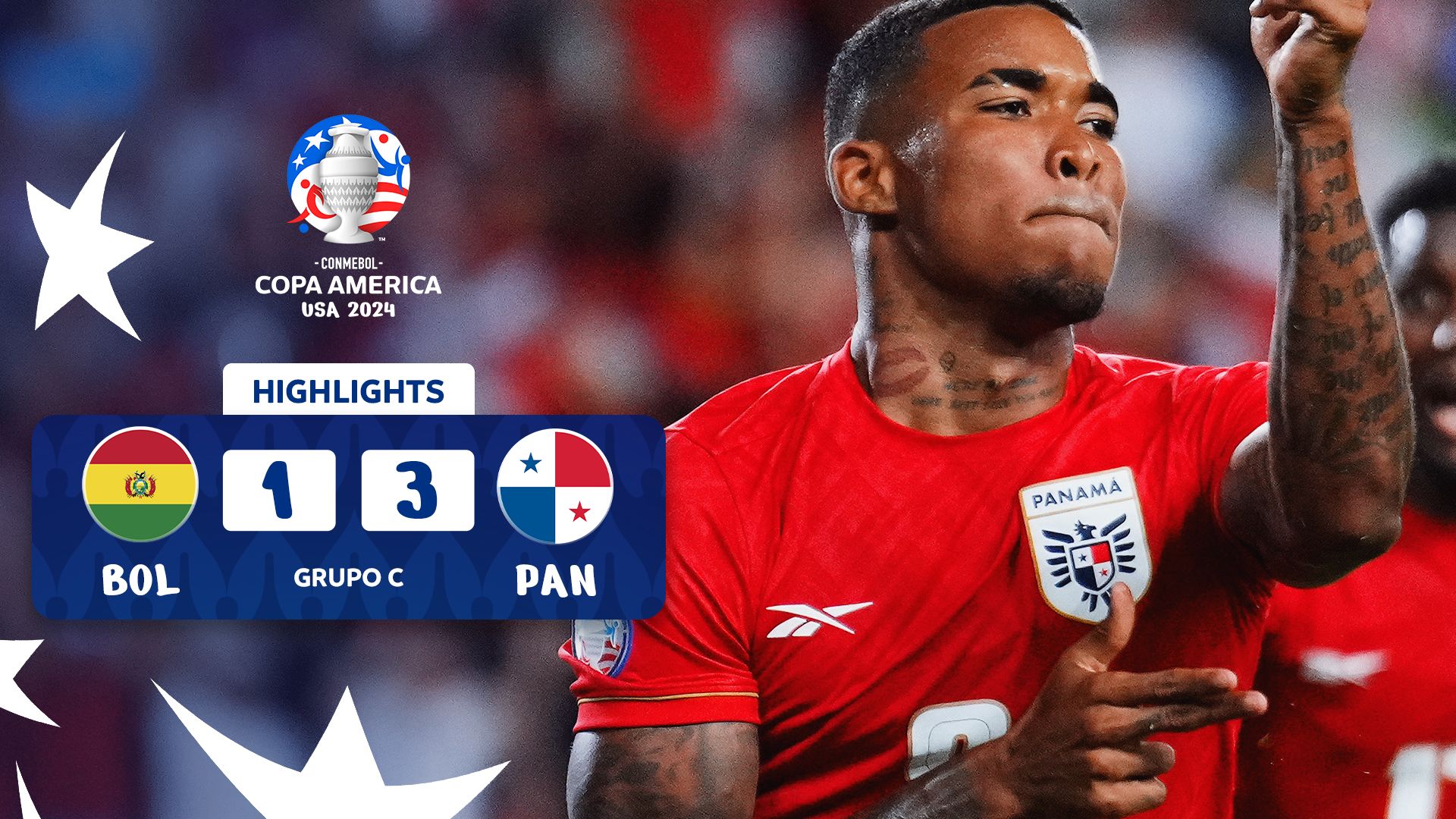 Match Highlights: Bolivia 1-3 Panama | CONMEBOL Copa América USA 2024™ 