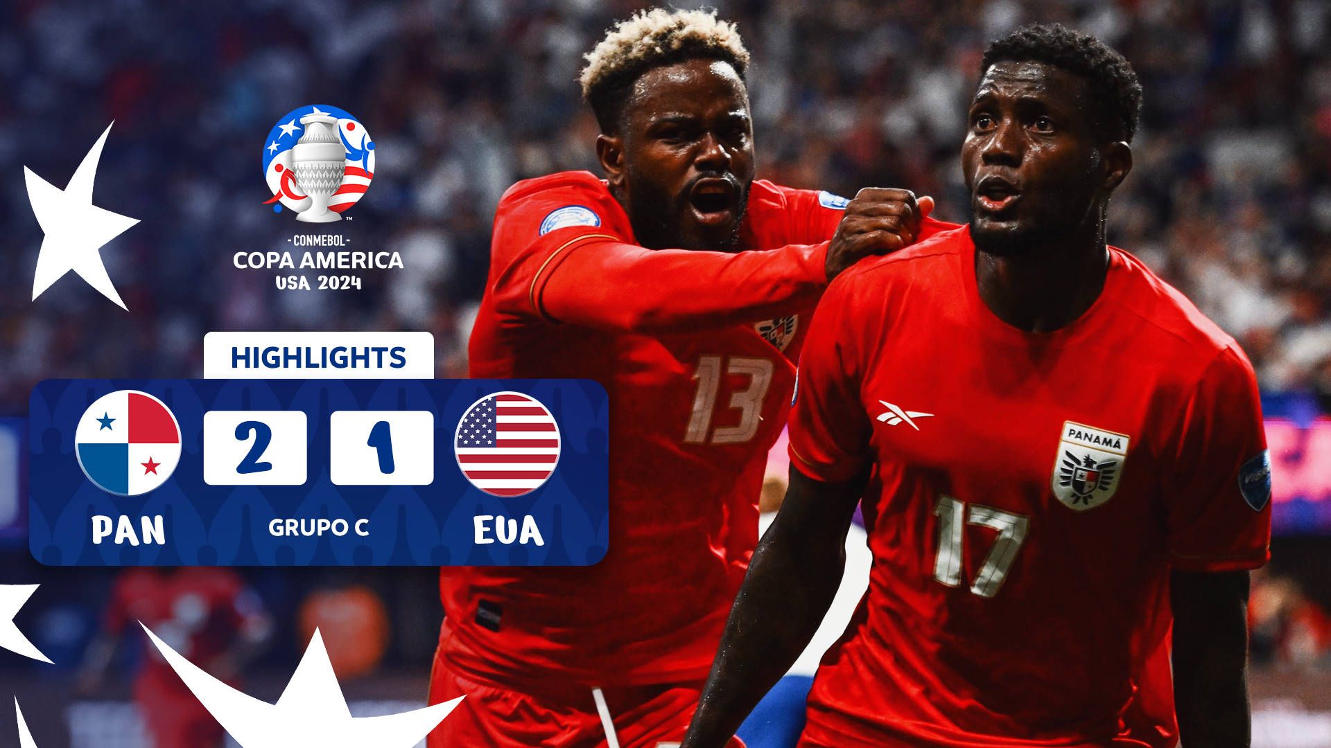 Match Highlights: Panama 2-1 United States | CONMEBOL Copa América USA 2024™