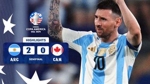 Thumbnail do vídeo: Mejores Momentos: Argentina 2-0 Canadá | CONMEBOL Copa América USA 2024™