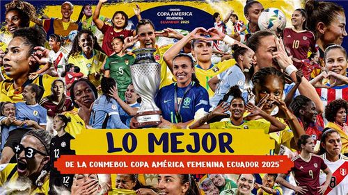 Thumbnail do vídeo:  Lo mejor de la CONMEBOL Copa América Femenina 2025™