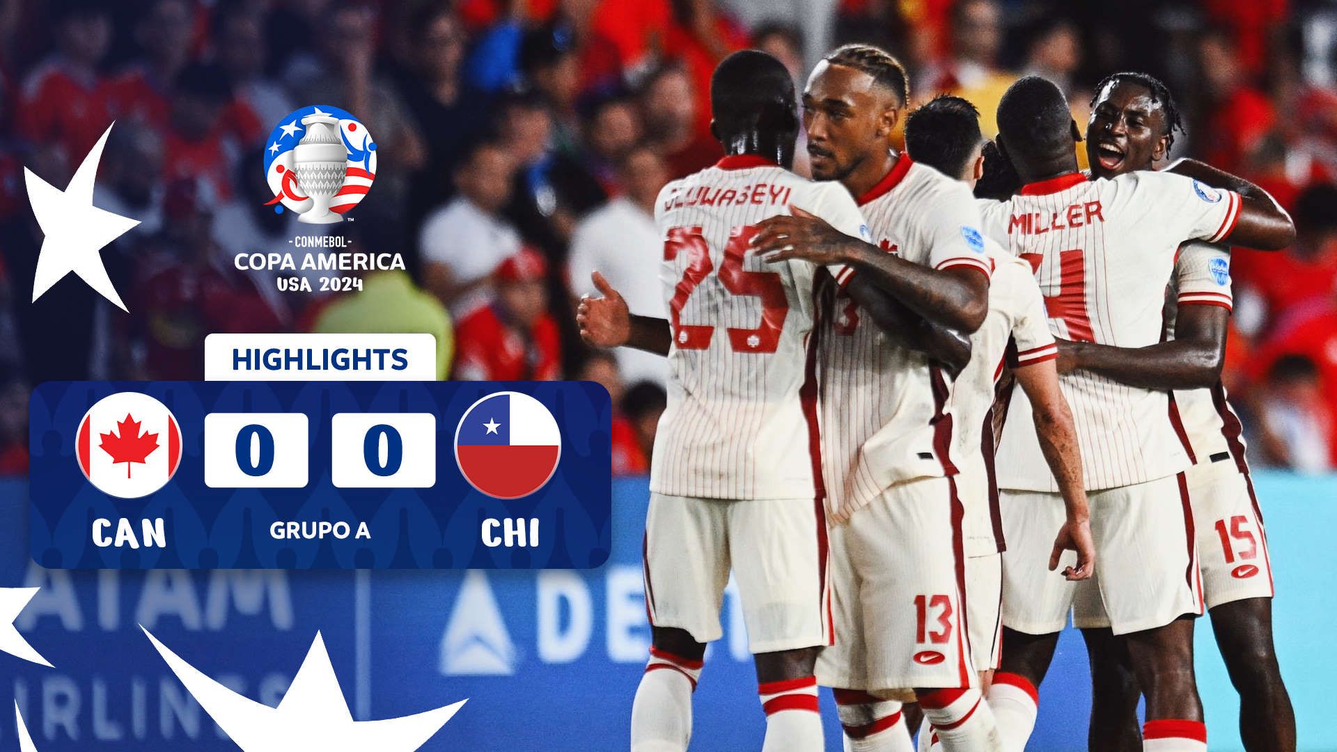 Match Highlights: Canada 0-0 Chile | CONMEBOL Copa América USA 2024™
